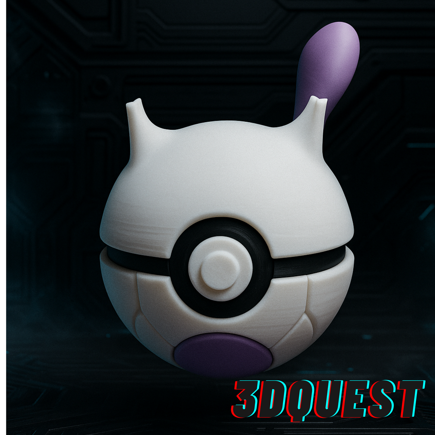 Monsterball Mewtwo – Echoes of Power | by N3D x 3DQuest