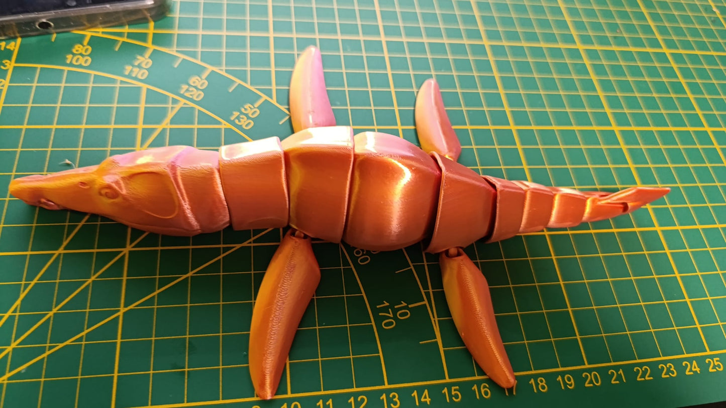 Liopleurodonte Flexy in PLA – Il Predatore Marino dell’Era Giurassica