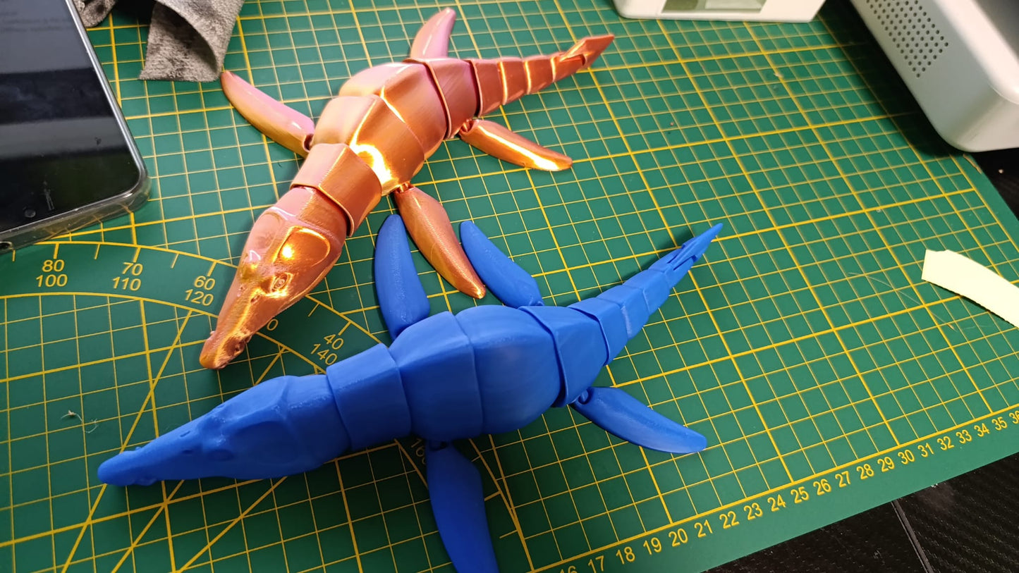 Liopleurodonte Flexy in PLA – Il Predatore Marino dell’Era Giurassica