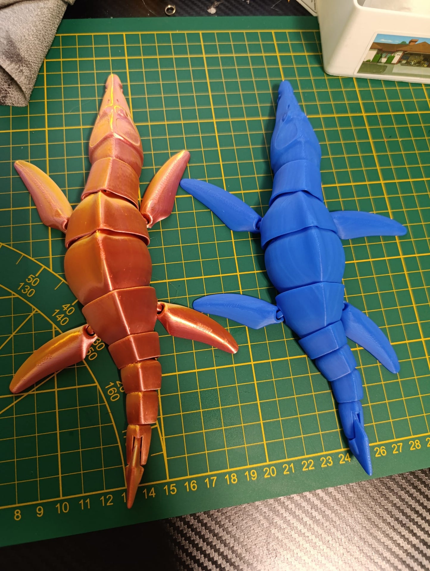 Liopleurodonte Flexy in PLA – Il Predatore Marino dell’Era Giurassica