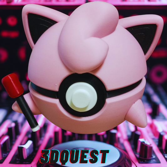 Monsterball Jigglypuff – Sweet but Dangerous Edition by N3D x 3DQuest