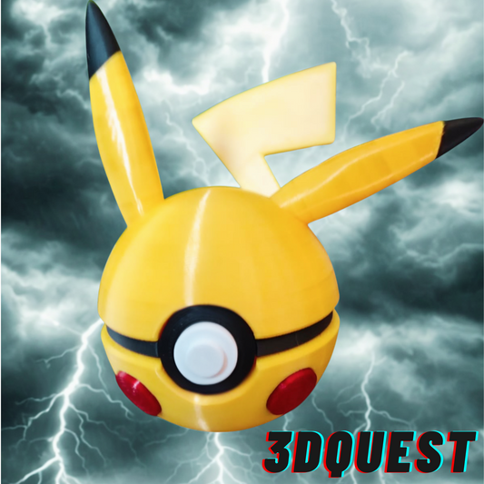 Monsterball Pikachu – Thunder Spark Edition | by N3D x 3DQuest