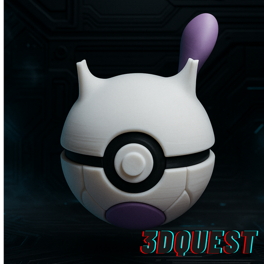 Monsterball Mewtwo – Echoes of Power | by N3D x 3DQuest