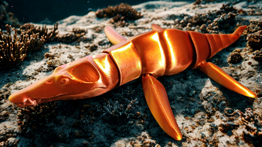Liopleurodonte Flexy in PLA – Il Predatore Marino dell’Era Giurassica
